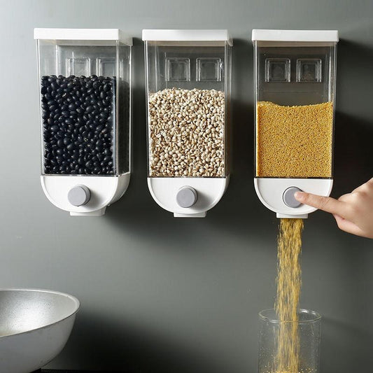 Introducing Our Wall-Mounted Kitchen Multi-Grain Sealed Jars!