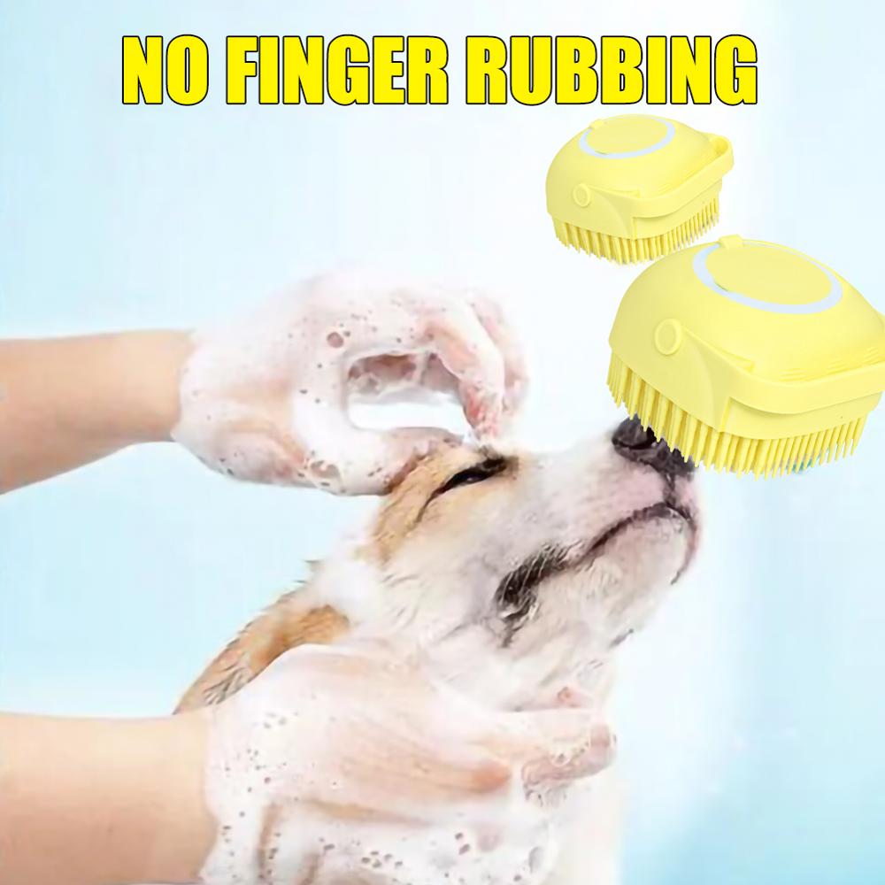 Transform Bath Time with the Cute Dog Bath Brush! 🐾🛁