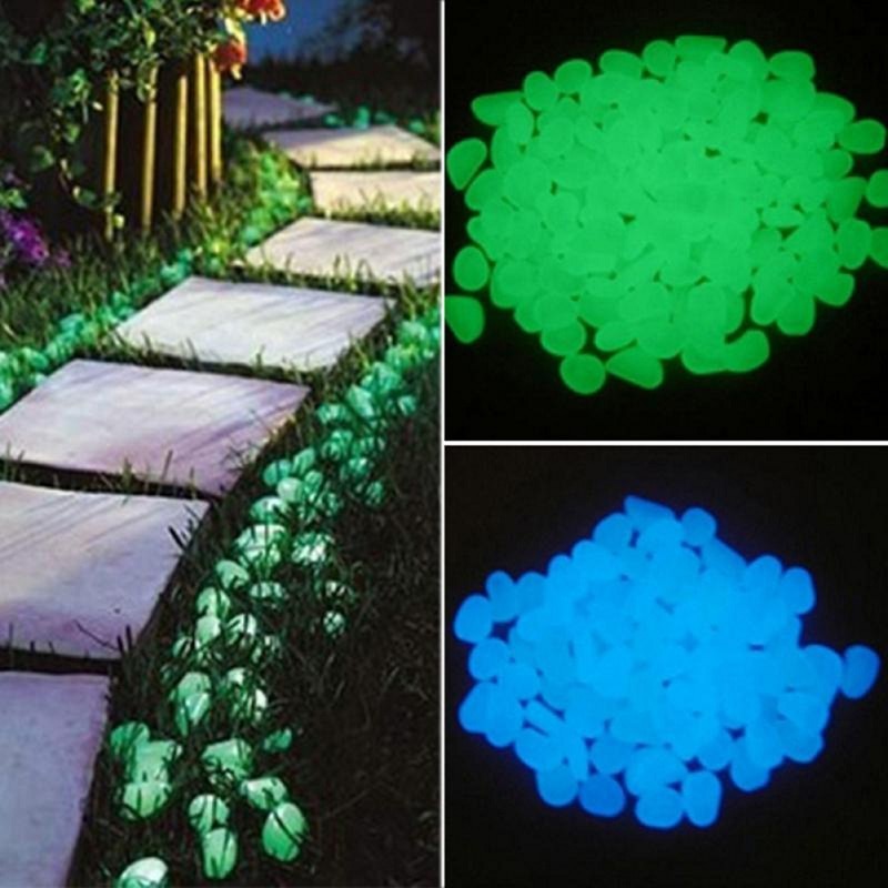 🌟 Illuminate Your Garden with Glow-in-the-Dark Pebbles! 🌿✨