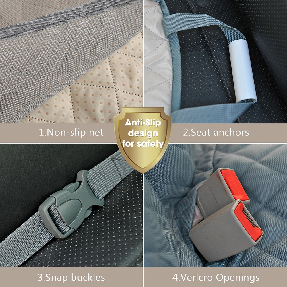 Travel in Comfort with Our Dog Car Seat Cover! 🐶🚗