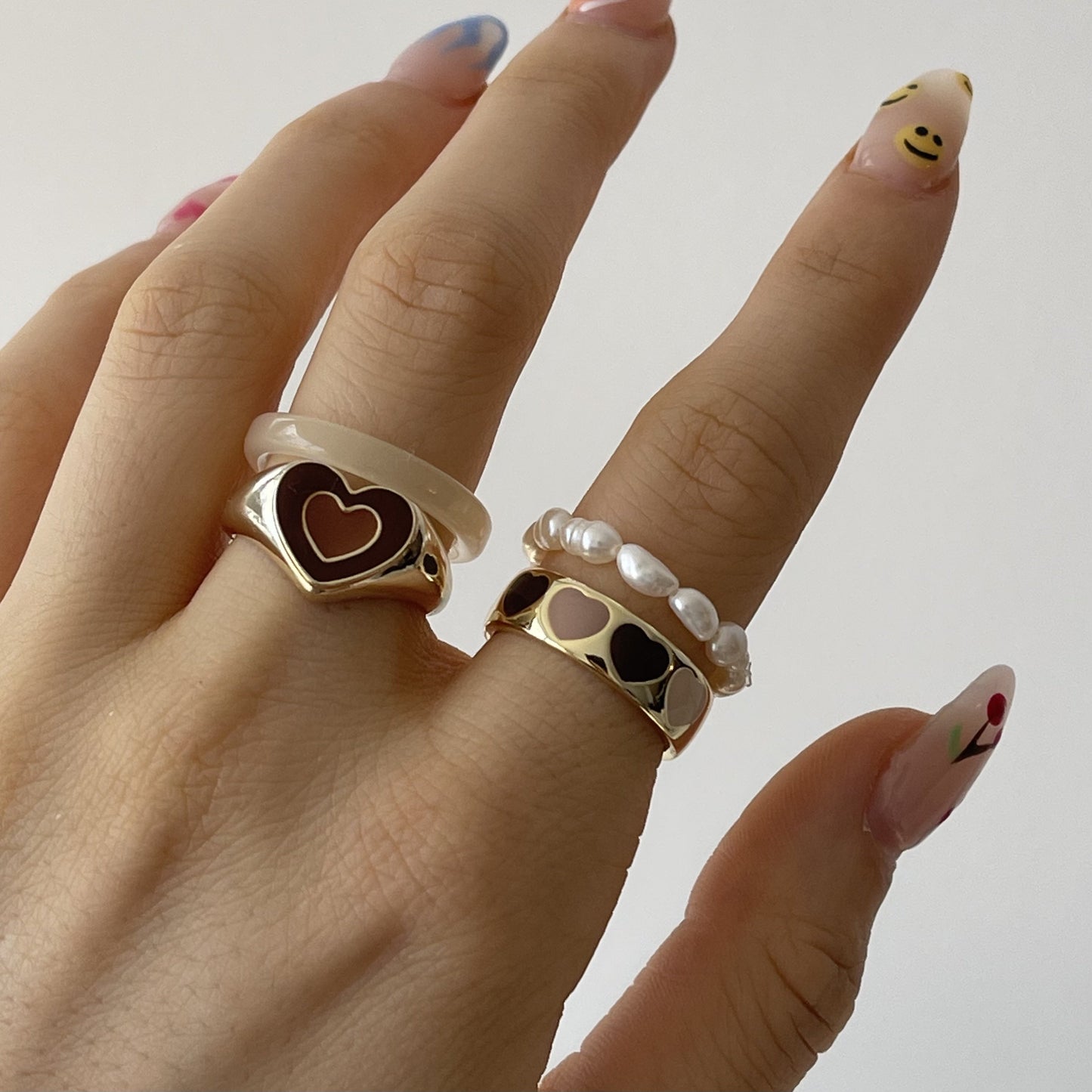 Sparkle with the Creative Love Heart Ring! 💖